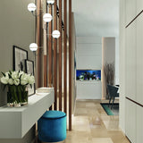 Giro 6 Light Globe Glass Ceiling Light