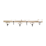 Giro 6 Light Globe Glass Chandelier 110cm