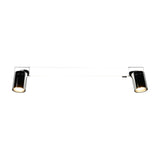 Enrico 3 Light LED Linear Outdoor Wall Light – Chrome