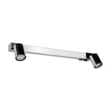 Enrico 3 Light LED Linear Outdoor Wall Light – Chrome