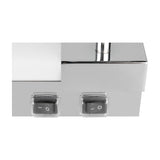 Enrico 3 Light LED Linear Outdoor Wall Light – Chrome