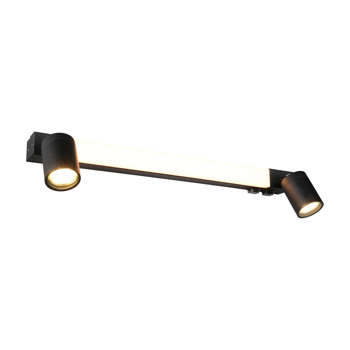 Enrico 3 Light LED Linear Outdoor Wall Light – Matt Black