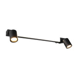 Enrico 3 Light LED Linear Outdoor Wall Light – Matt Black