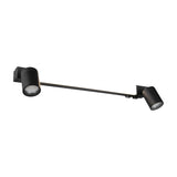 Enrico 3 Light LED Linear Outdoor Wall Light – Matt Black