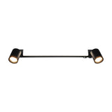 Enrico 3 Light LED Linear Outdoor Wall Light – Matt Black