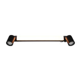 Enrico 3 Light LED Linear Outdoor Wall Light – Matt Black