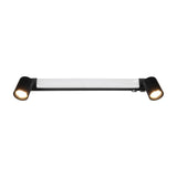 Enrico 3 Light LED Linear Outdoor Wall Light – Matt Black