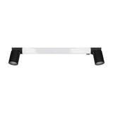 Enrico 3 Light LED Linear Outdoor Wall Light – Matt Black