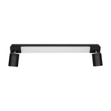 Enrico 3 Light LED Linear Outdoor Wall Light – Matt Black