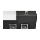 Enrico 3 Light LED Linear Outdoor Wall Light – Matt Black
