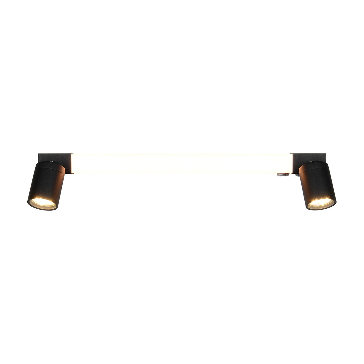 Enrico 3 Light LED Linear Outdoor Wall Light – Matt Black