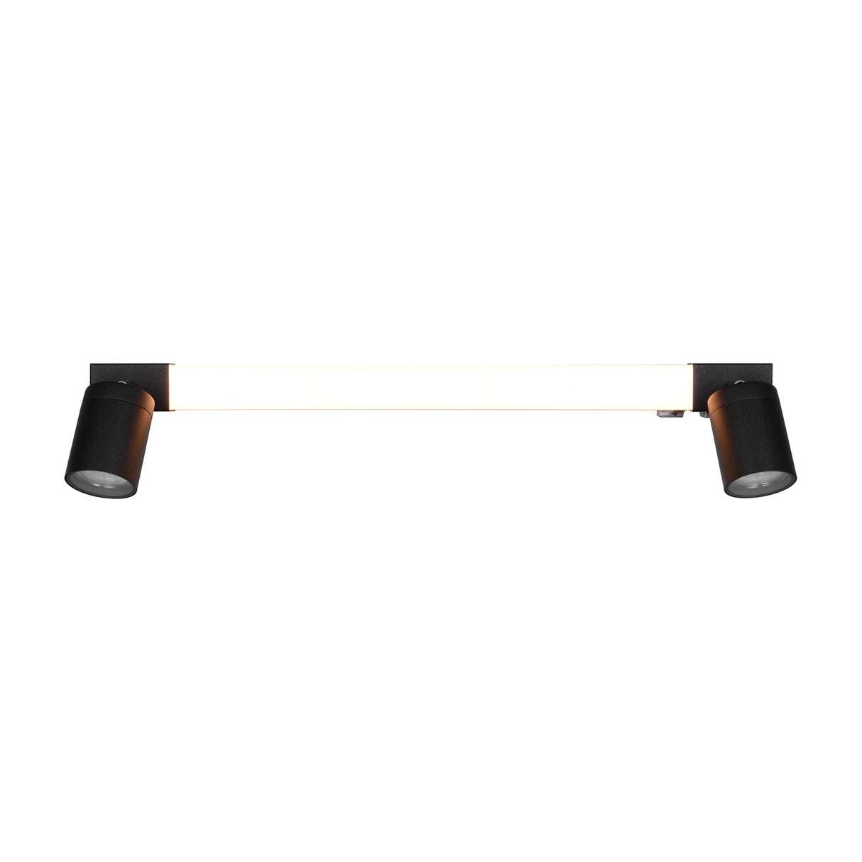 Enrico 3 Light LED Linear Outdoor Wall Light – Matt Black