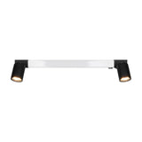 Enrico 3 Light LED Linear Outdoor Wall Light – Matt Black