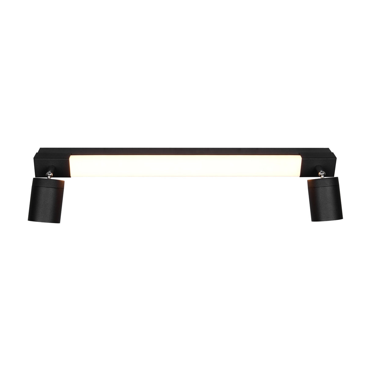 Enrico 3 Light LED Linear Outdoor Wall Light – Matt Black