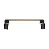 Enrico 3 Light LED Linear Outdoor Wall Light – Matt Black
