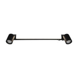 Enrico 3 Light LED Linear Outdoor Wall Light – Matt Black