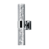 Bolsa 2 Light LED Up Down Outdoor Wall Light – Chrome