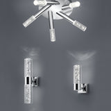 Bolsa 2 Light LED Up Down Outdoor Wall Light – Chrome