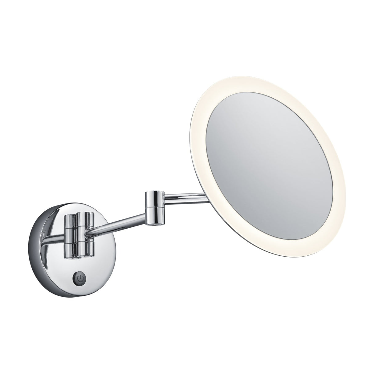 View LED Glass Outdoor Wall Light – Chrome