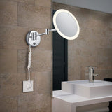 View LED Glass Outdoor Wall Light – Chrome