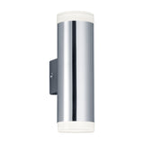 Ray LED Up Down Outdoor Wall Light – Chrome