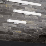 Mattimo LED Linear Outdoor Wall Light – Chrome