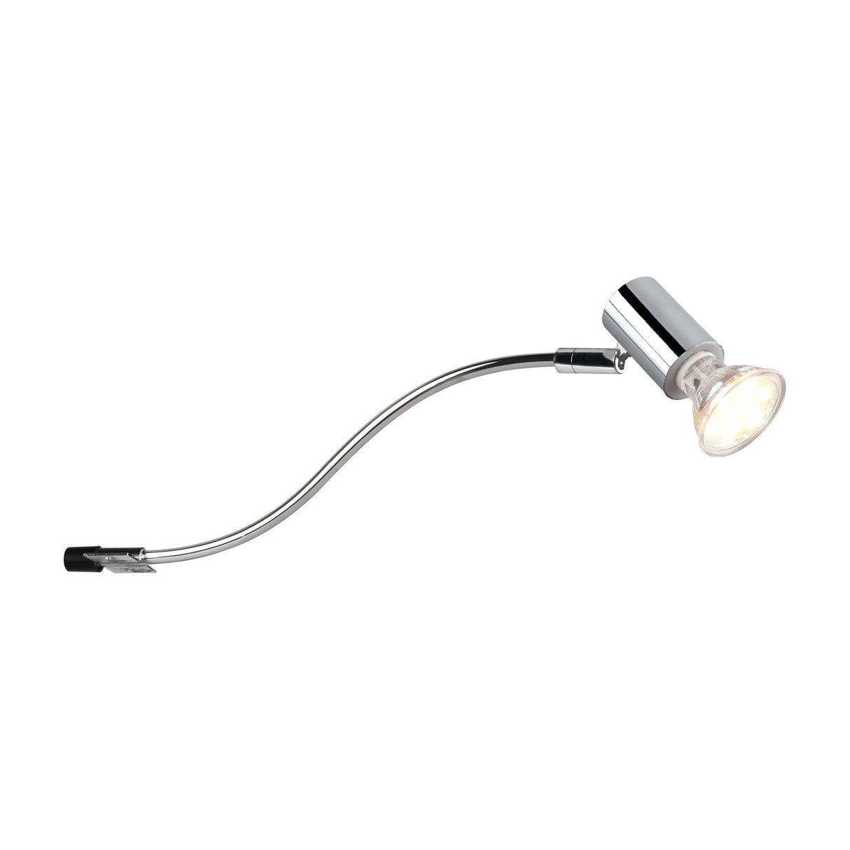 Giada Glass Outdoor Wall Light – Chrome