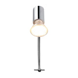 Giada Glass Outdoor Wall Light – Chrome