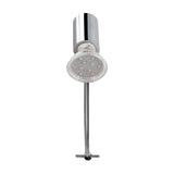 Giada Glass Outdoor Wall Light – Chrome