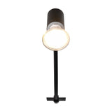 Giada Glass Outdoor Wall Light – Matt Black