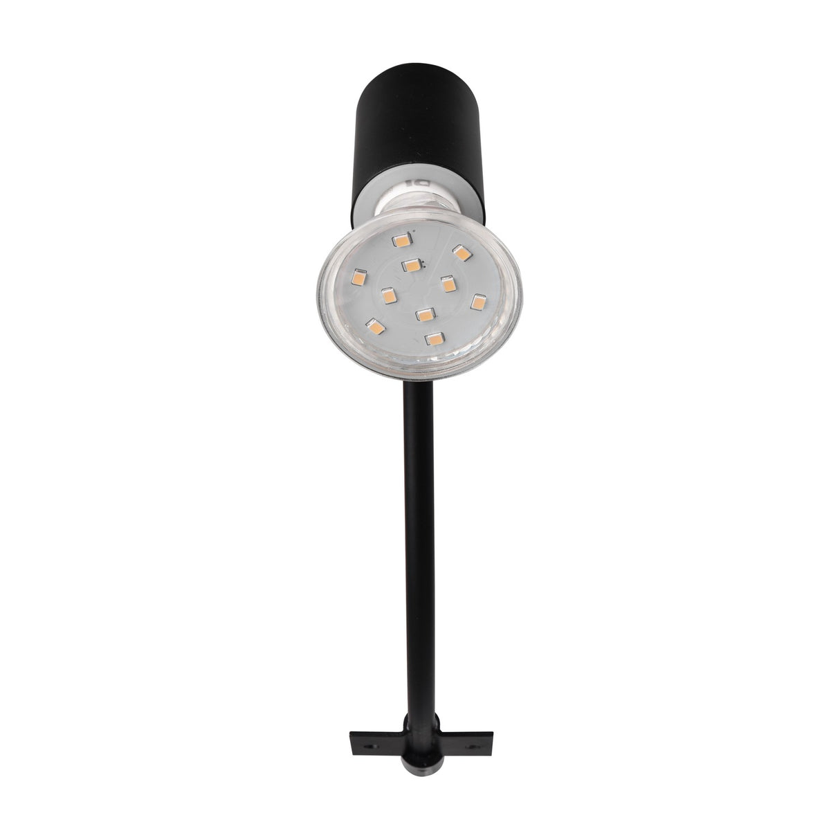 Giada Glass Outdoor Wall Light – Matt Black