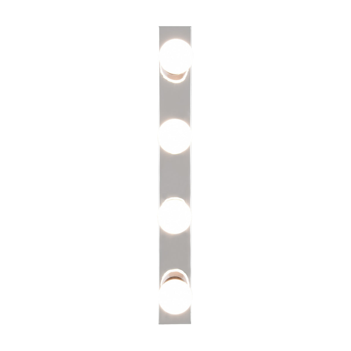 Theatro 4 Light Glass Outdoor Wall Light – Chrome
