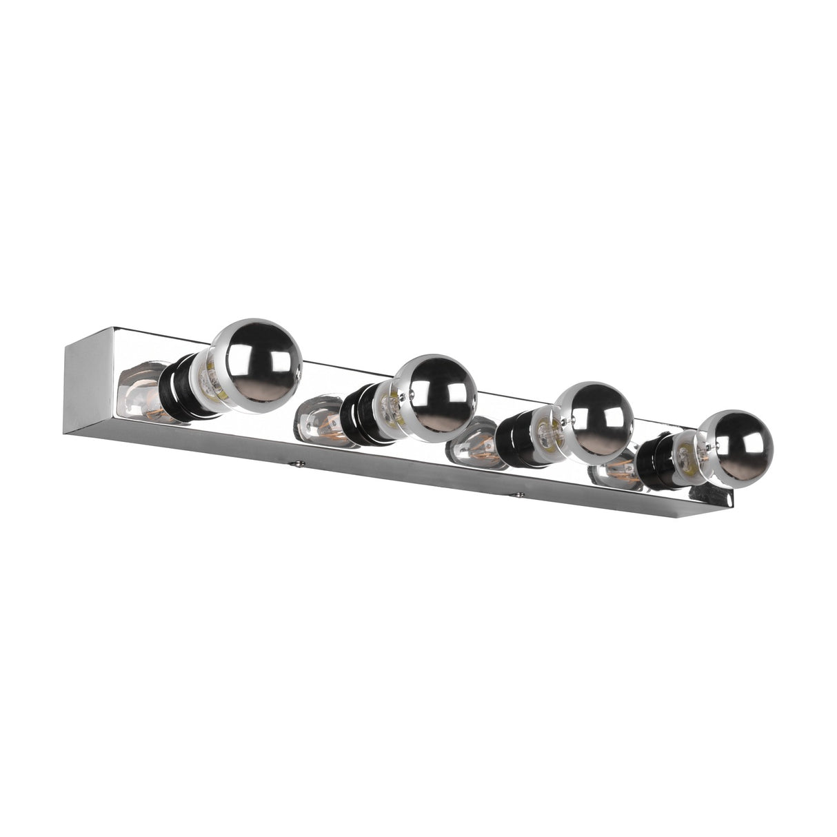 Theatro 4 Light Glass Outdoor Wall Light – Chrome