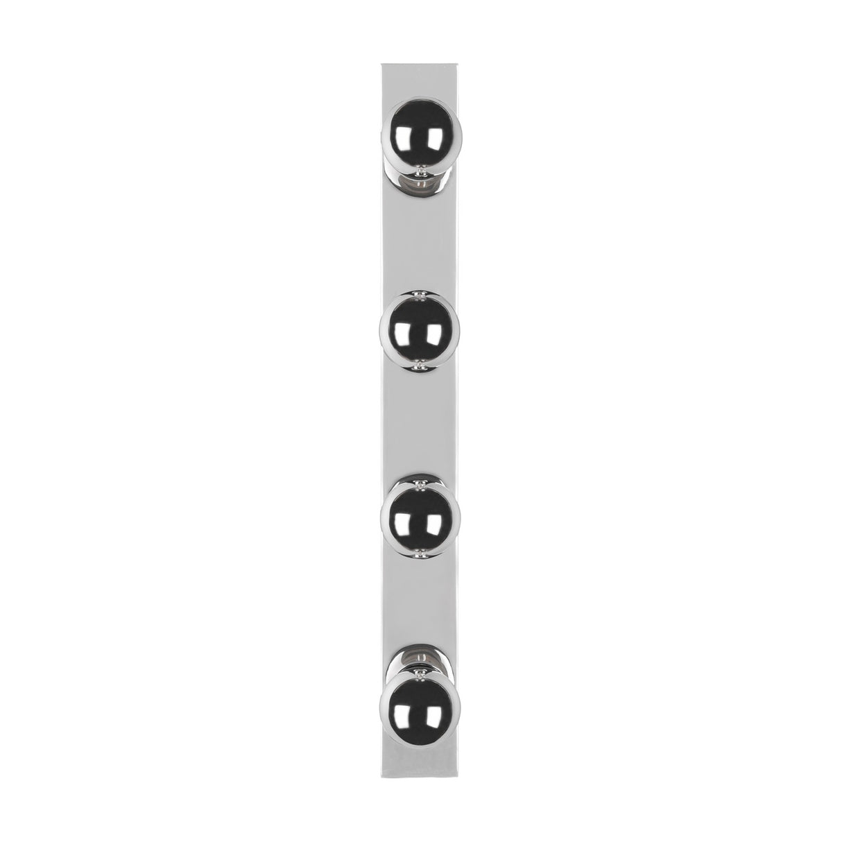 Theatro 4 Light Glass Outdoor Wall Light – Chrome