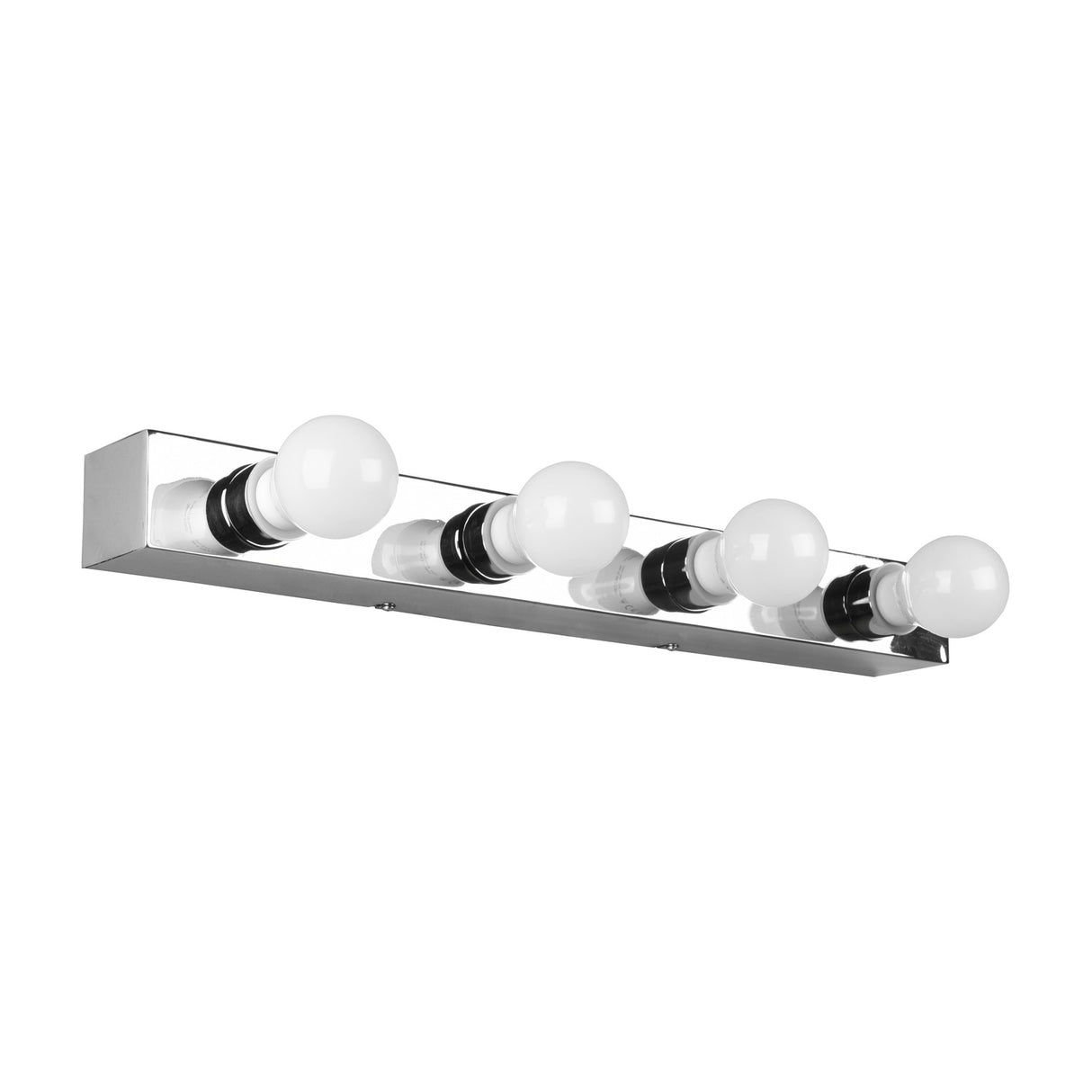 Theatro 4 Light Glass Outdoor Wall Light – Chrome