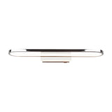Gianni LED Linear 60cm Outdoor Wall Light – Chrome