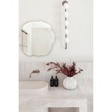 Arbo Ice Tree Ring Printed Glass Wall Mirror 101cm