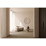 Arbo Ice Tree Ring Printed Glass Wall Mirror 101cm