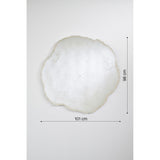 Arbo Ice Tree Ring Printed Glass Wall Mirror 101cm