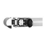 Piera LED Glass Outdoor Wall Light – Chrome