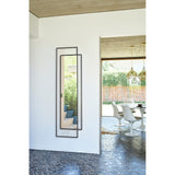 Bordo Printed Glass Frameless Wall Mirror 170cm