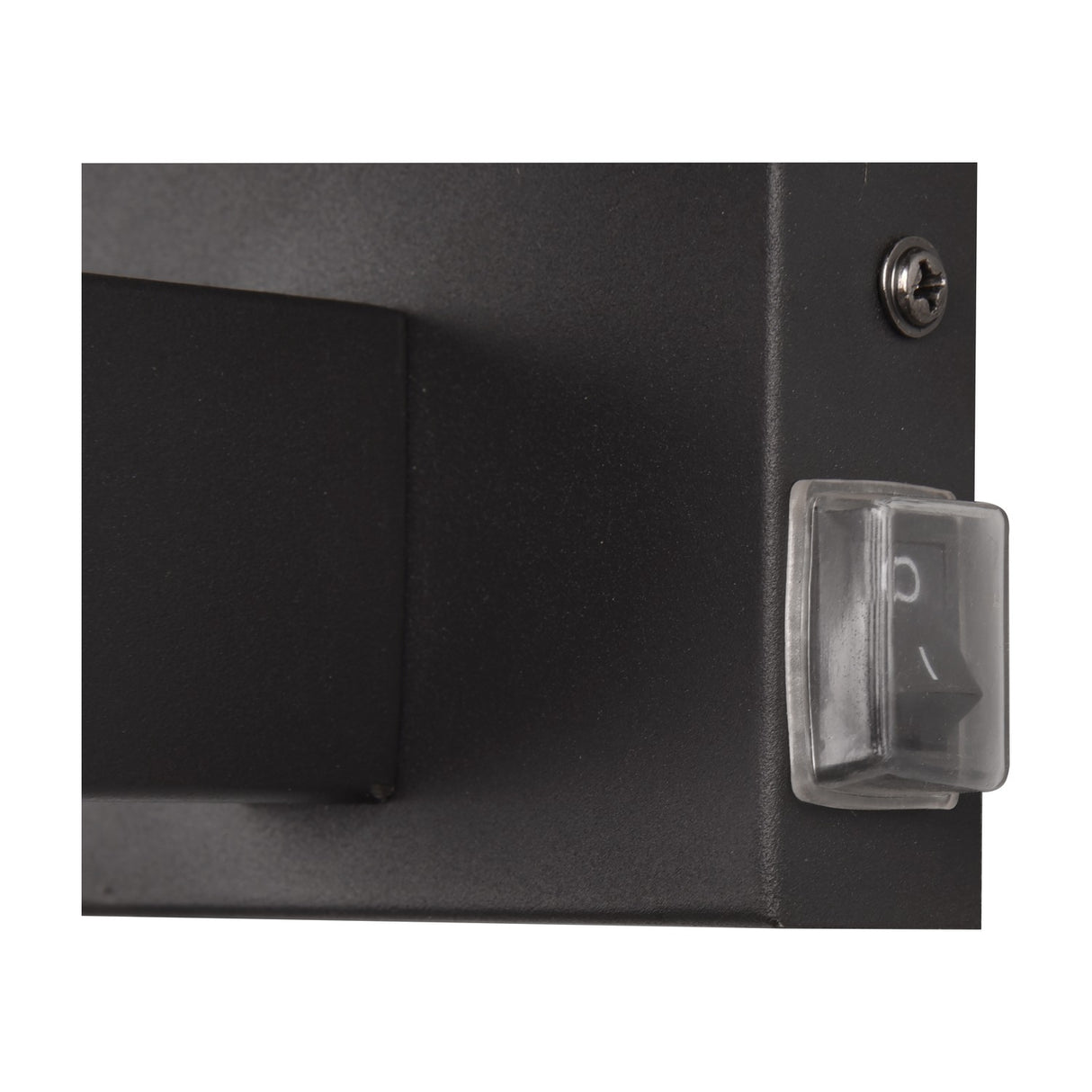 Kula Glass Outdoor Wall Light – Matt Black
