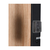 Arturo Glass Outdoor Wall Light – Wood