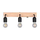 Arturo 3 Light Outdoor Wall Light – Wood