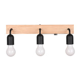 Arturo 3 Light Outdoor Wall Light – Wood
