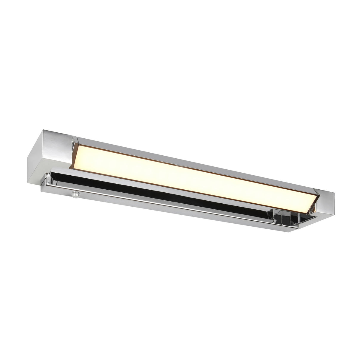 Fabrizio LED Glass Outdoor Wall Light – Chrome