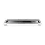 Fabrizio LED Glass Outdoor Wall Light – Chrome