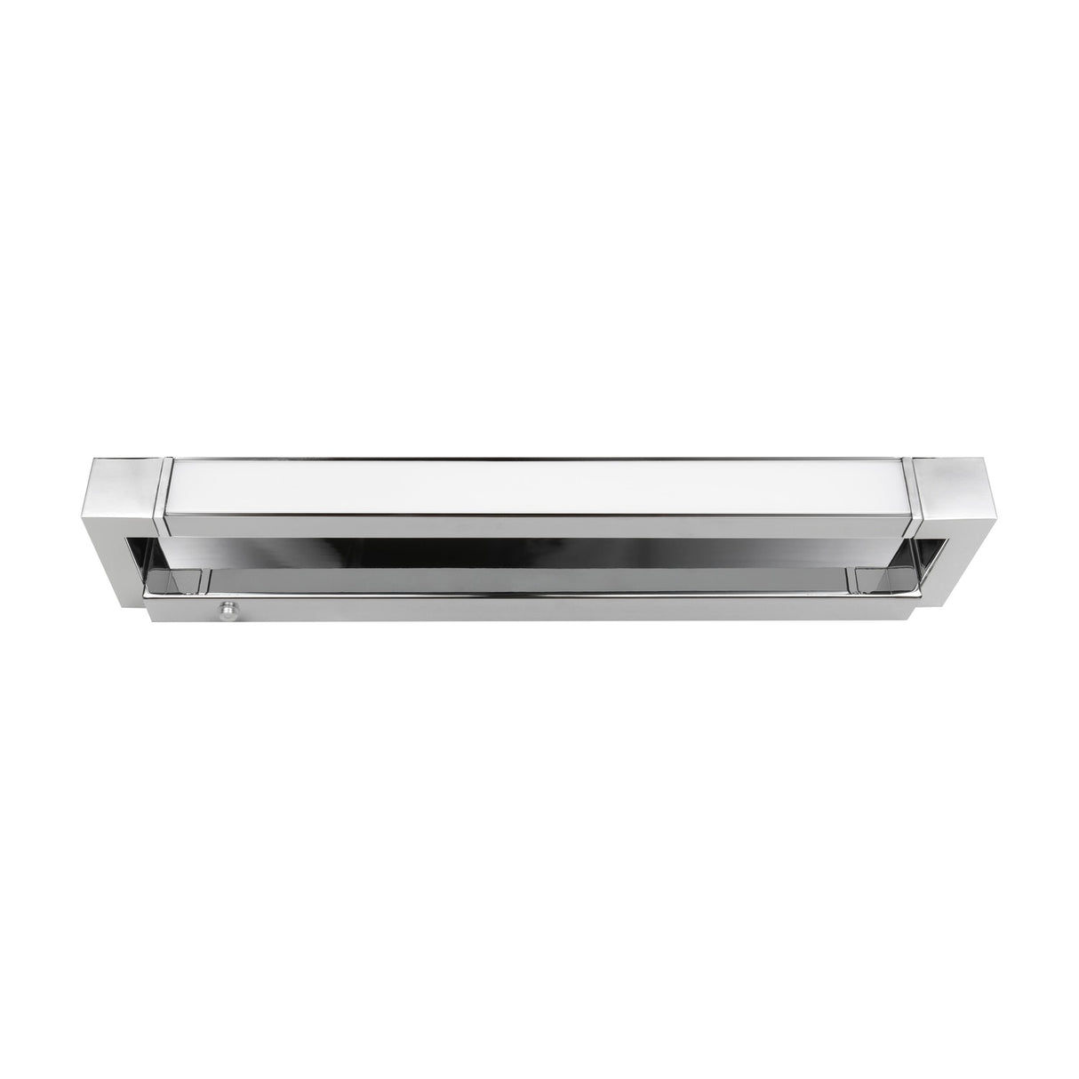 Fabrizio LED Glass Outdoor Wall Light – Chrome