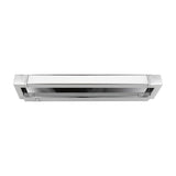 Fabrizio LED Glass Outdoor Wall Light – Chrome