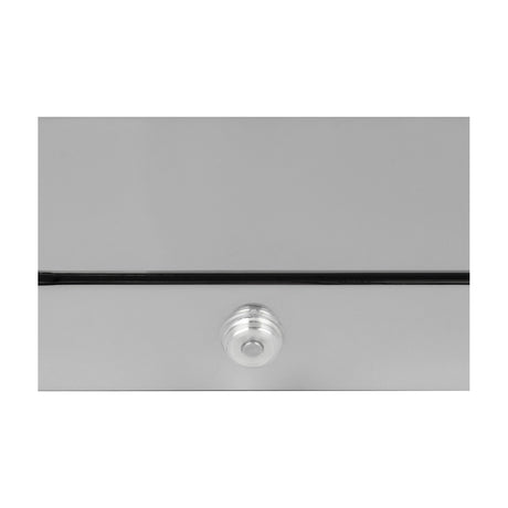 Fabrizio LED Glass Outdoor Wall Light – Chrome